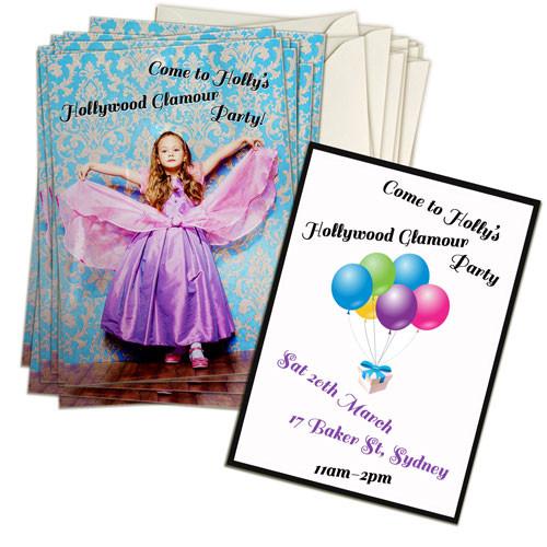 5x7" Double Sided Invitation Card (20 pack) - Image 2