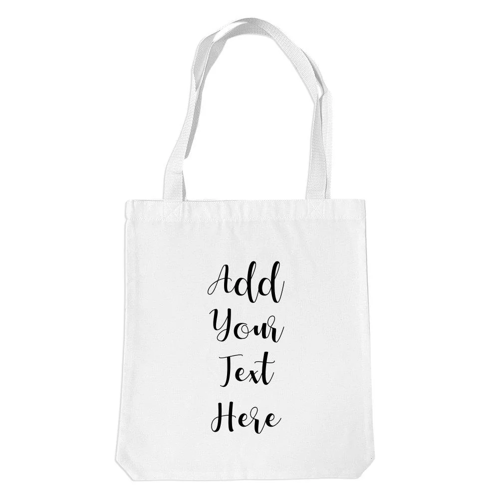 Add Your Own Text Premium Tote Bag