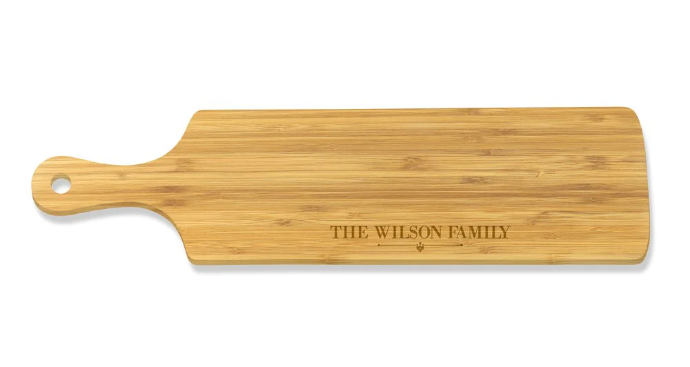 Family Long Bamboo Serving Board