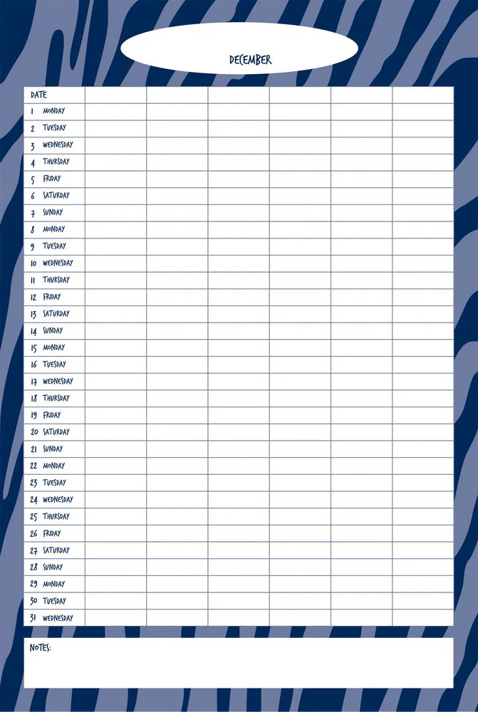 Zebra A3 Family Planner - Image 2